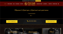 Desktop Screenshot of cigarcityclub.com